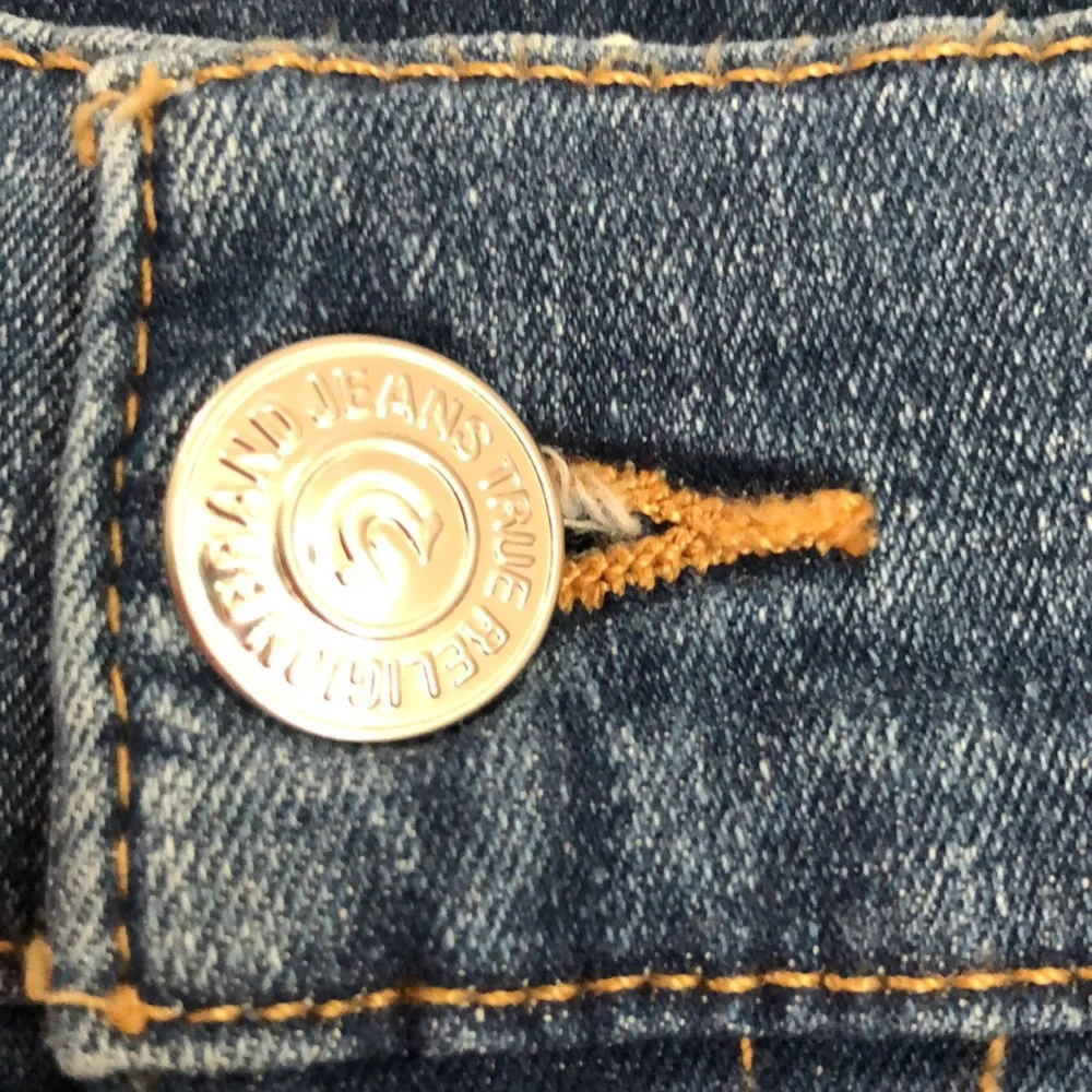 TRUE RELIGION RICKY relaxed straight fit denim jeans size 34